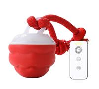 Générique Interactive Dog Ball, Automatic Turning Dog Chasing Sphere, 3.94x2.95x2.95 inches Fun Adorable Quiet Puppy Chewing Supplies Exercise Training Accessories for Grassland Park Beach