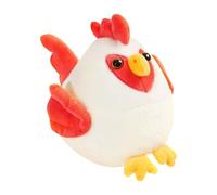 Générique Interactive Dog Ball Plush, Smart Bouncing Toys, Chicken Plush Doll, 270g Rechargeable Moving Squeaker Dog Toy, Ideal for Puppies, Small and Medium Animal Pets