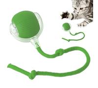 Générique Interactive Dog Ball - Silicone 6x6x6cm | Automatic Pet Exercise Toy | Smart Ball Cat Toy for Active Play Mental Stimulation and Daily Indoor Pet Entertainment Use