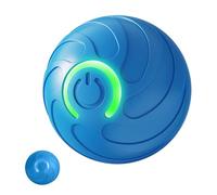 Générique Interactive Dog Ball Toy, Smart Rotating Ball, Automatic Rolling Dog Ball, LED Light Dog Toy, Interactive Puppy Toy, Safe and Odorless, Effortless Charging for Cats and Dogs
