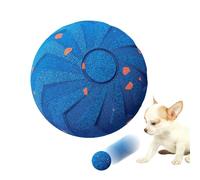 Générique Interactive Dog Ball, USB Rechargeable Electric Bouncing Toy, Automatic Motion Activated Pet Ball for Dogs to Keep Them Busy in Garden Backyard Lawn Front Door Patio Park Garage, 80mm