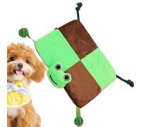 Générique Interactive Dog Play Mat with Squeaky Toys, Entertaining Carpet, Treat Dispensing Game, 19.69x19.69 inches Snuffle Mat for Mental Stimulation and Fun Play