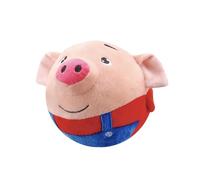 Générique Interactive Dog Toys, Automatic Moving Plush, 5.5 inches Squeaky Chew Toy with USB Charging, Smart Motion Pet Ball, Electric Rolling Device with Soft Cover, Puppy Toy for Home and Park