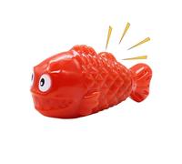 Générique Interactive Dog Toys, Fish Shaped Dog Toys, 6.3x2.24x2.87 inches Slow Feeding Enrichment Bone, Engaging Puppy Teething Game, Compact Chew Plaything for Fetch and Training