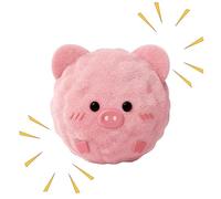 Générique Interactive Dog Toys - Plush Rolling Ball Fun, Soft Chew Toy, Fabric Puppy Teething Ball with Squeaker Feature, Pet Play Accessories, Dogs Toy Playtime Daily Exercise Boredom Relief