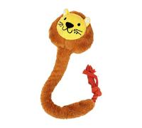 Générique Interactive Dog Toys - Rope Chew Play for Garden | Fiber Material with Plush Texture, Crinkle Sound Effect, Tug of War Helper, Puppy Training Accessory, Outdoor Indoor Fun