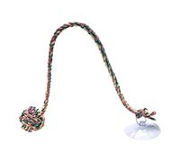 Générique Interactive Dog Toys - Suction Cup Wear-Resistant Tug of War Toy for Exercise | Heavy-Duty Rubber Ball with High-Tension Bungee & Industrial Grip for Pulling, Chewing, Tussling and Playing