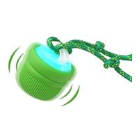 Générique Interactive Dog Toys - Waterproof Bite-Resistant Rope Ball, Automatic Moving Pet Play Device, Engaging Activity Stimulation for Home Outdoor Pool Yard, Dog Enrichment Toy