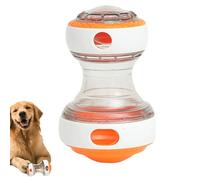 Générique Interactive Dog Treat Dispenser, Puppy Puzzle Feeder Toy, 3.35x3.35in Portable Slow Feeding Training Tool, Compact and Fun, Brain Stimulation Game for Puppies