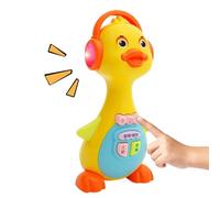 Générique Interactive Duck Toy - Abs Electric Pet for | Singing Walking Dancing Duck with Fine Motor Skills Training, Fun Play Companion for 6 to 18 Month Boys, Girls, Living Room, Yard Travel