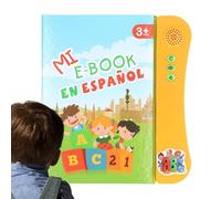 Générique Interactive English Learning for Kids - Electronic Talking Educational Book Early Learning Toy with Audio Reading Cognitive Development Alphabet Vocabulary and Preschool Ļearning Activities