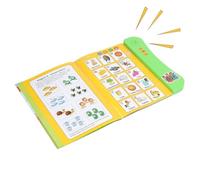 Générique Interactive English Learning for Kids - Electronic Talking Educational Book Early Learning Toy with Audio Reading Cognitive Development Alphabet Vocabulary and Preschool Ļearning Activities