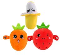 Générique Interactive Music Plush Toy,Banana Plush Musical Sensory Toy with Sounds, Support Clapping, Tapping and Rhythm Battle Gameplay, for Parent-Child Bonding,Family Party Moments