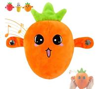 Générique Interactive Music Plush Toy,Banana Plush Musical Sensory Toy with Sounds, Support Clapping, Tapping and Rhythm Battle Gameplay, for Parent-Child Bonding,Family Party Moments