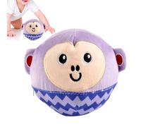 Générique Interactive Music Plush Toy - Electric Talking Learning Animal Ball, Bouncing Game Sphere | Soft Sensory Communication Training for Educational Movement Activity Device Development Play