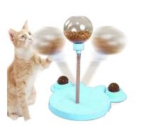 Générique Interactive Pet Treat Dispenser Ball, Catnip Powered Food Puzzle Toy Cats, Dogs, 9.65in Engaging Hunting, Chasing, Exercise Activity, Fun Treat Feeder for Pets