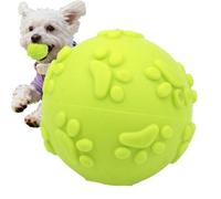 Générique Interactive Puppy Squeaky Ball - Lightweight Indoor Fetch Toy, Supervised Gentle Teething Toy, Soft Agility Bouncy Training Ball, Living Room Playtime Sounding Toys | for Puppies
