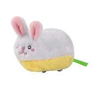 Générique Interactive Rabbit, Pet Rabbit Sound Plush Toy, 5.12x2.76x1.97 inches Cute Rechargeable Design, Automatic Obstacle Avoidance, Fun and Engaging for Pets