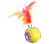 Générique Interactive Rolling Dog Ball, Smart Pet Toy, Intelligent Obstacle Avoidance Function with Automatic Movement, Fun Activity Ball for Puppies and Cats, Indoor Entertainment Exercise Pets