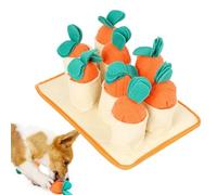 Générique Interactive Sniff Mat, Dog Puzzle Toy, Felt Pet Feeding Mat, Colorful Enrichment Game, Snuffle Tool for Dogs, Fun Puzzle, Home & Travel Use, 8.27x11.02 inches
