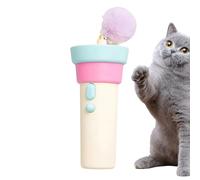 Générique Interactive Teaser Cat Toys - Decoys, Single Electronic Wiggler for Young Kitties, Pouncing Tools with Moving Feathers, Recreation, Energetic Props for Boredom, Exercise and Daily Fun