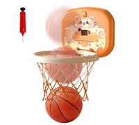 Générique Interactive Wall Mounted Ball Sports Toy with Scoreboard for Home School Living Room Bedroom Girls Boys | Indoor Basketball Hoop | Toddler Basketball Set for Wall |