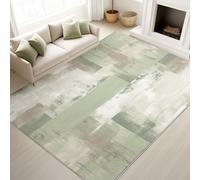 Générique Intérieur Tapis 160 x 230 cm De Salon, Moderne Rustique Traditionnel Doux Abstrait Zen Effet Coup de Pinceau Soft Antidérapant Doux Flanelle Tapis De Sol pour Chambre, Décoration De Maison
