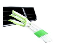 Générique Interior Car Cleaner Brush - Microfiber 0.78 Oz, Soft Bristle Vent Duster, Portable | Crevice Dusting Tool, Car Detailing Kit, Air Vent Cleaning for Sedan Truck Workshop Home Outdoor