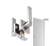 Générique Interior Privacy Handle - Door Lock Hardware for Bedrooms | Stylish Functional Design with Smooth & Secure Mechanism Ideal for Home Office Bathroom Safety Entry Comfort and Everyday Use