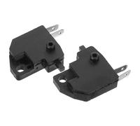 Générique Interrupteur de Feu Stop pour Moto et Quad, Kit 2 Pièces, Contacteur de Feux de Freinage Résistant, Compatible Vtt et Scooter, Accessoire Moto Sécurité Route