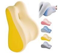 Générique Intimacy Comfort Pillow, Wedge Intimacy Pillow Angled Support, Ergonomic Wedge Pad, Memory Foam Positioning Cushion for Sleeping Sitting Up Prone Reading Back Support (Yellow)