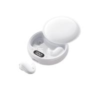 Générique Invisible Earbuds, Invisible Sleep Wireless Earphone, Light-Weight Noise Blocking, Ipx6 Water Proof, Invisible Earbuds Wireless Bluetooth, for Sleeping, Working, Hiking (White)
