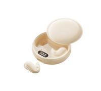 Générique Invisible Earbuds, Invisible Sleep Wireless Earphone, Light-Weight Noise Blocking, Ipx6 Water Proof, Invisible Earbuds Wireless Bluetooth, for Sleeping, Working, Hiking (Yellow)
