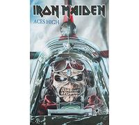 Générique Iron Maiden ACES High Unisexe Drapeau Multicolore, 100% Polyester,