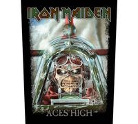 Générique Iron Maiden Backpatch Aces High Eddie Band Logo Nouveau Officiel 36Cm X 29Cm Size One Size