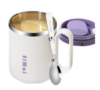 Générique isolé - Tasse de Travel | Gobelets isolés avec couvercles | 460 ml de cafés anti-balles anti-échec Tasse de voyage | Gobelets avec poignée | Tasses de cafés avec conception à double cou