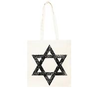 Générique Israel Israeli Star Of David Sac En Coton Unisexe Totebag Beige
