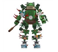 Générique Italian Brainrot Construction Blocs SPECIAUX Forme Fusionnée Figurines à Assembler Figurine Tung Tung Tung Sahur Tralalero Tralala Figurine à Collectionner Cadeau Créative (428 PCS)