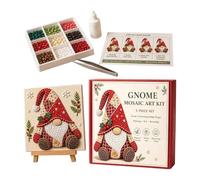 Générique ĸitd’artisanat en mosaïque - Décor fait à la main de gnome coloré