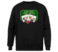 Générique Ive Got The Nuts Pull Noir Unisexe Ras du Cou sans Sexe