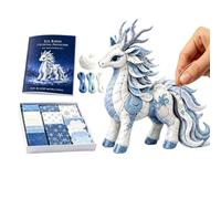 Générique IY Patchworkes Animal Kit, Arctic Winter Theme Patchworkes Kits - 3D Felt Animal Sewing Kit for Beginners Adults Youth