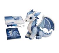 Générique IY Patchworkes Animal Kit, Arctic Winter Theme Patchworkes Kits - 3D Felt Animal Sewing Kit for Beginners Adults Youth
