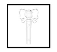 Générique IZNA - Official Light Stick + 6 Selfie Photocards Set