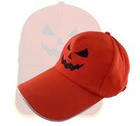 Générique Jack-O’-Lantern Halloween Pumpkin Hat, Halloween Jack-O’-Lantern Hat, Horror Glowing Hats,Unisex for Halloweens Decoration (smiley)