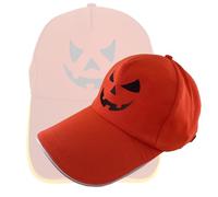 Générique Jack-O’-Lantern Halloween Pumpkin Hat, Halloween Jack-O’-Lantern Hat, Horror Glowing Hats,Unisex for Halloweens Decoration (toothy)