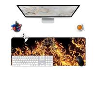 Générique Japanese Demon Anime Tapis de Souris - Surface spéciale améliore la Vitesse et la précision, Tapis de Souris Bureau Anti-Glissant Surface Texturée 800 x 300 x 3mm (3)