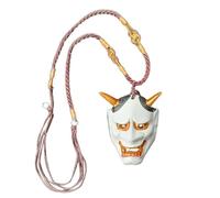 Générique Japanese Pendant For Men - Face Charm For Jewelry Making | Spooky Ghost Face Cultural Traditional Ornament Truck Interior Decor