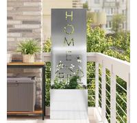 Générique Jardinier avec Panneau Décoratif Argent 50 x 140 cm,Maison & Jardin, Décorations, Œuvres d'art, Affiches, reproductions & œuvres Graphiques, Argent (Poids 11.75KG)-6495