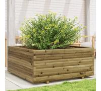 Générique Jardinière 110x110x49,5 cm Bois de pin imprégné,Pots & Cache-Pots,46.55KG-3282548