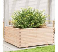 Générique Jardinière 110x110x49,5 cm Bois de pin Massif,Pots & Cache-Pots,48.9KG-3282544